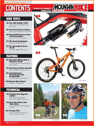 Mountain Bike Action Magazine screenshot