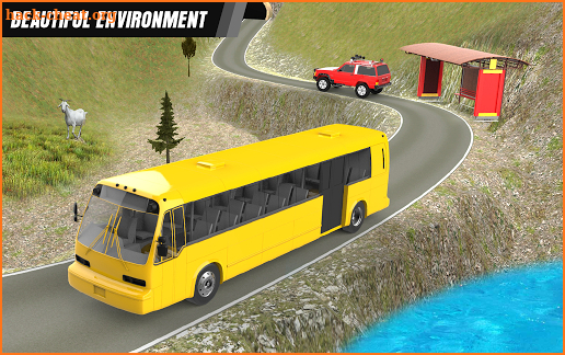 Mountain Bus 3D : Offroad Tourist Coach Simulator screenshot