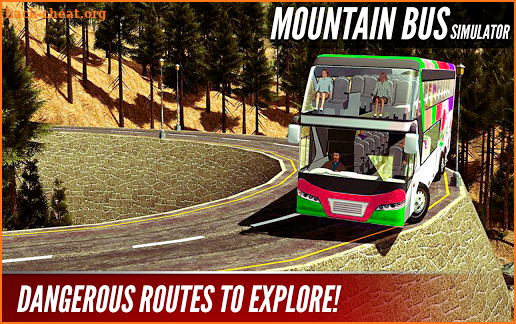 Mountain Bus simulator 2018 screenshot