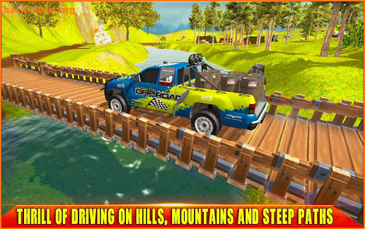 Mountain Climb Jeep: Offroad Pickup Truck Driver screenshot