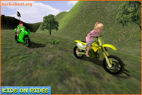 Mountain Kids MotorBike Riding screenshot