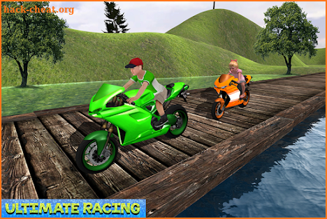 Mountain Kids MotorBike Riding screenshot