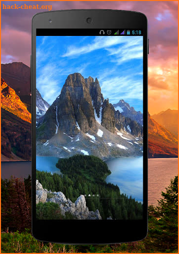 Mountain Lake Live Wallpaper screenshot
