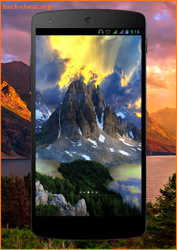 Mountain Lake Live Wallpaper screenshot