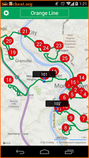 Mountain Line Bus Finder v2 screenshot