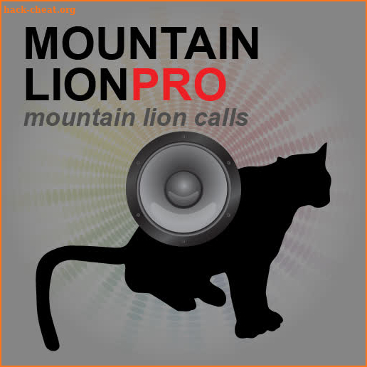 Mountain Lion Calls BLUETOOTH screenshot