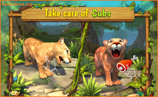 Mountain Lion Family Sim : Animal Simulator screenshot