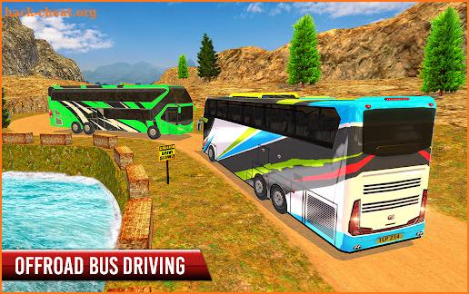 Mountain Offroad Bus Driving screenshot