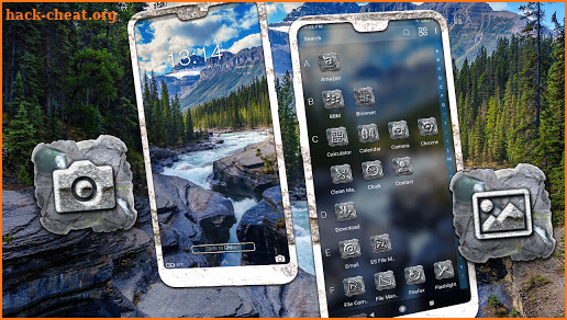 Mountain River Theme screenshot
