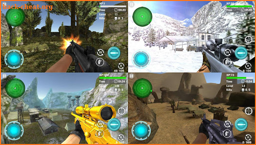 Mountain Sniper Shooting screenshot