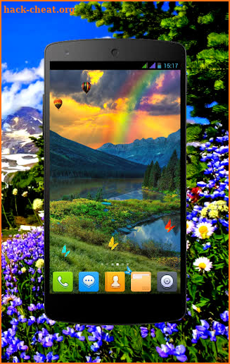 Mountain Spring Pro Live Wallpaper screenshot