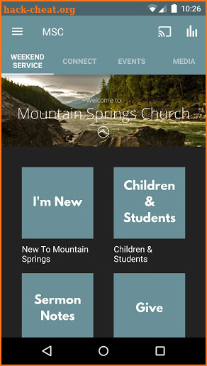 Mountain Springs Church screenshot