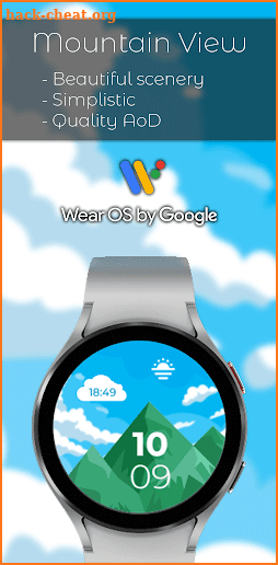 Mountain View Watch Face - F02 screenshot