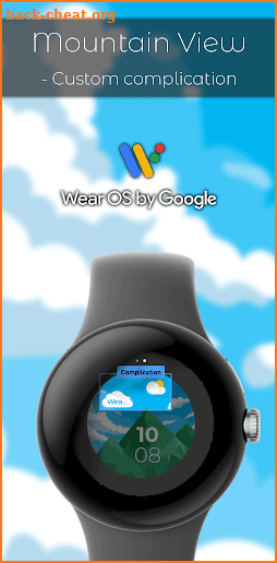 Mountain View Watch Face - F02 screenshot