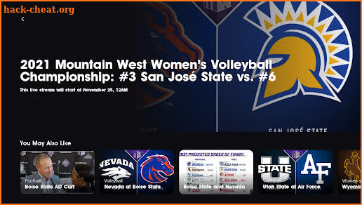 Mountain West Conference TV screenshot