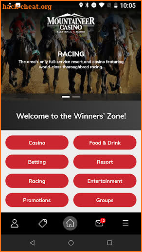 Mountaineer Casino screenshot