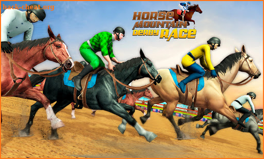 Mounted Horse Racing Games: Derby Horse Simulator screenshot