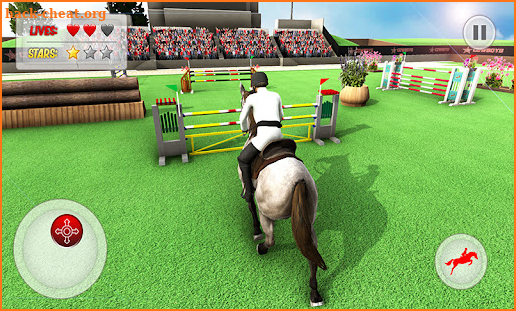 Mounted Horse Riding Show Jump screenshot