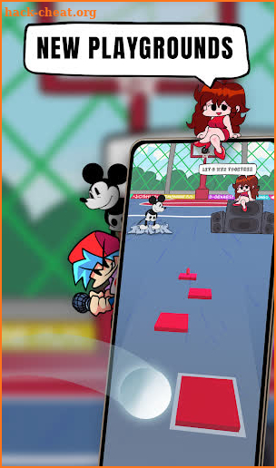 Mouse Infidelity Mod-FNF Tiles screenshot