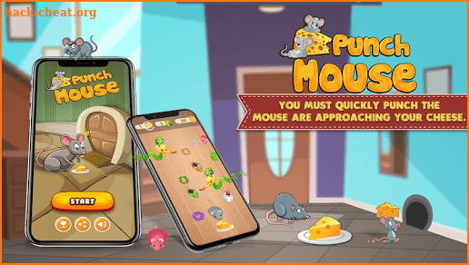 Mouse Smasher - Punch Mouse kids game screenshot