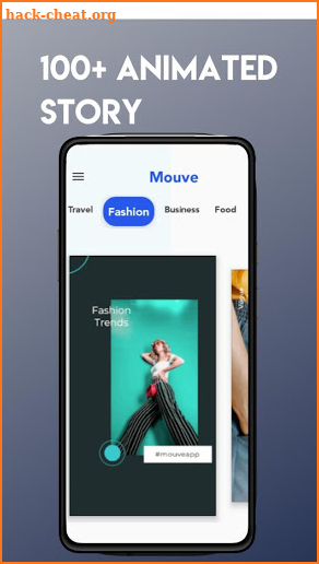 Mouve - animated video stories maker for Instagram screenshot