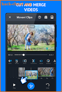 Movavi Clips Video Editor screenshot