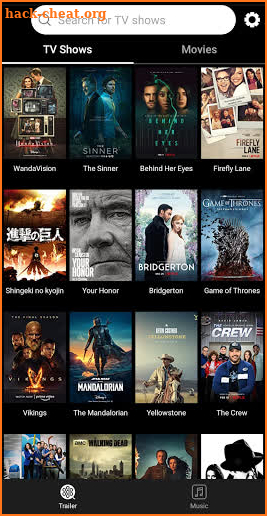 Movcy - Movies & TV shows & Music screenshot