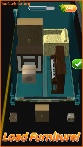 Move & Unpack 3D House Manager screenshot