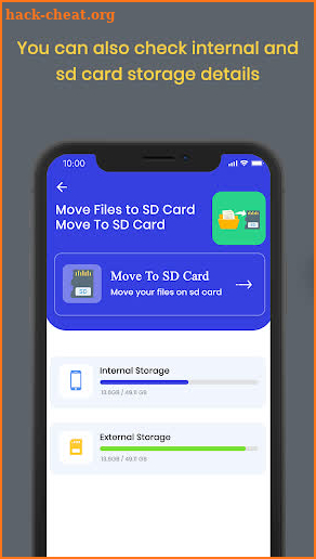 Move Files to SD Card : Move To SD Card screenshot