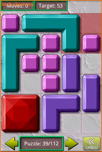 Move it!  Block Sliding Puzzle screenshot