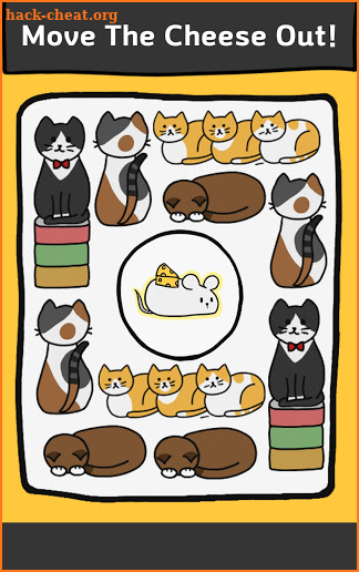 Move The Cheese Out! - Cat Sliding Block Puzzle screenshot