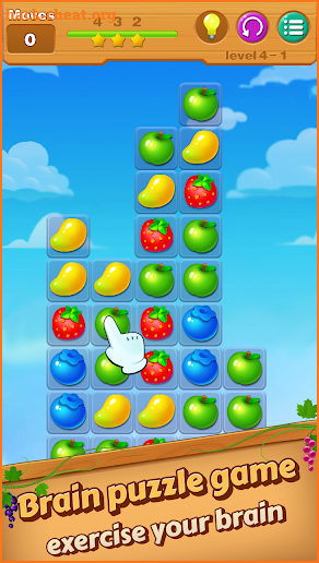 Move the Fruit: Brain Puzzle screenshot