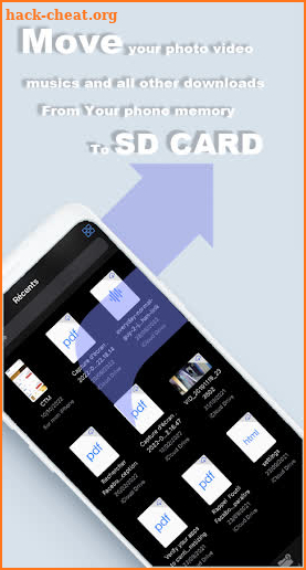 Move to SD CARD screenshot