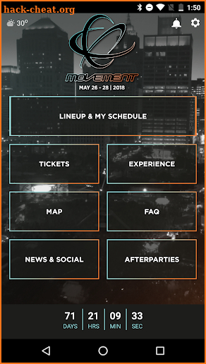 Movement Detroit Festival 2018 screenshot