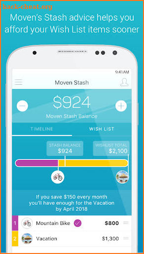 Moven - Smart Finances screenshot