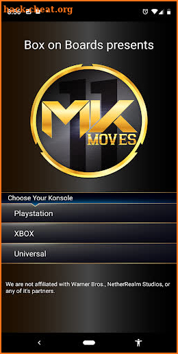 Moves for Mortal Kombat 11 screenshot