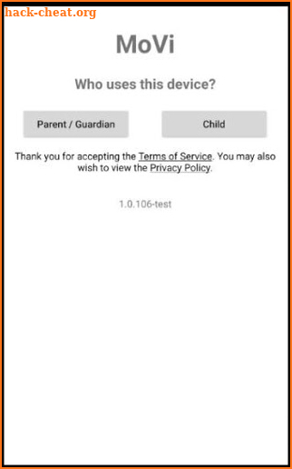 MoVi Child Safety Monitoring App screenshot