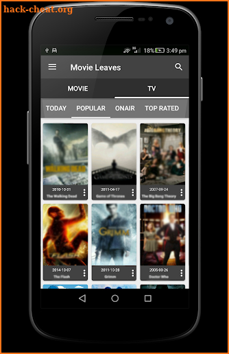 Movie Box - Find Movies & Tv shows screenshot