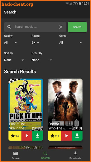 Movie Browser for YTS screenshot