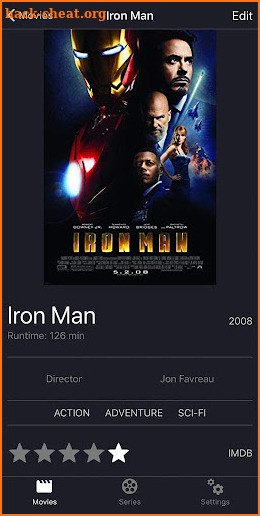 Movie Catalog screenshot