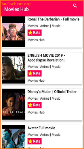 Movie Hub 2020 screenshot