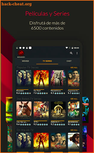 Movie ! plus + - películas y series gratis screenshot