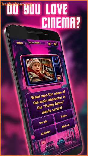 Movie Quiz Game screenshot