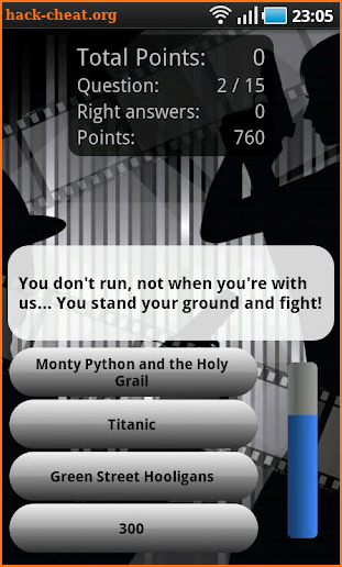Movie Quotes Quiz 1-2 players screenshot