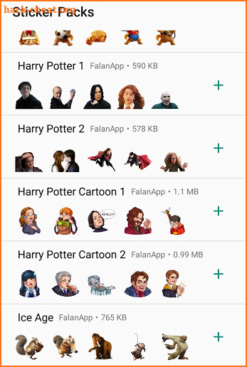 Movie Stickers for Whatsapp - WAStickerApps screenshot