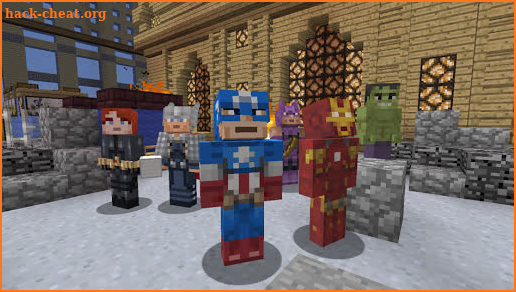 Movie Super Heroes Mod for MCPE screenshot