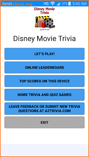Movie Trivia: Disney Movies screenshot