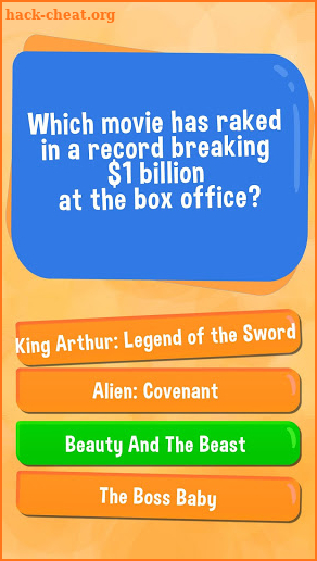 Movie Trivia Quiz Game screenshot