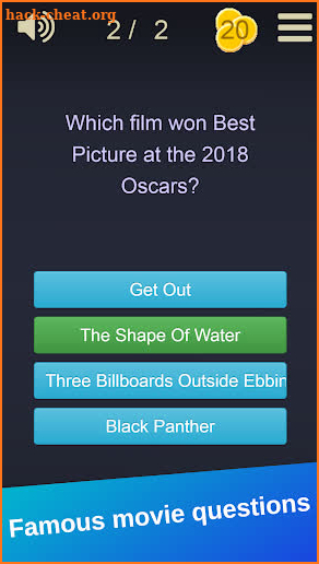 Movie Trivia Quiz: Hollywood Entertainment Quiz screenshot