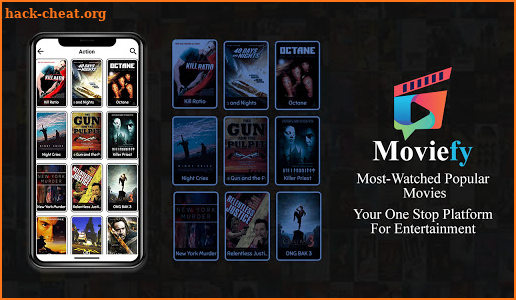 Moviefy - Watch Online New Movies in HD For Free screenshot